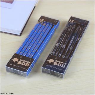 MGZ11044 創意文具PVC盒裝優質木頭HB鉛筆 (文具混批需滿350元以上才可出貨)