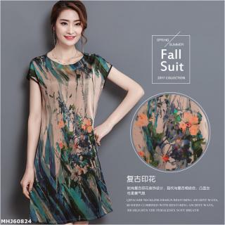 MHJ60824 夏裝洋氣高貴民族風連衣裙