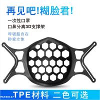 (現貨)MLE20127 3D食品級矽膠TPE透氣防悶立體口罩支架