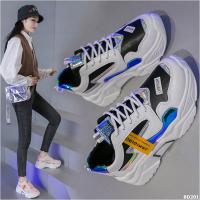 MCNBD201 韓版透氣拼色跑步運動鞋老爹鞋