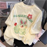 M00-X2385 夏季棉兔子印花短袖T恤