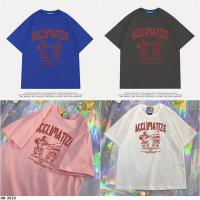 M00-3523 夏季純棉卡通印花短袖T恤