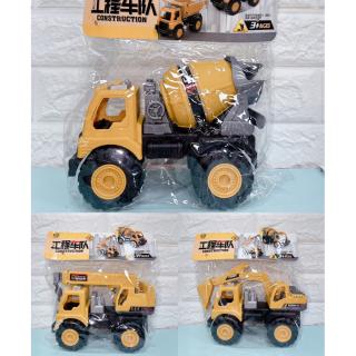 MTE0022 交通工程造型玩具車 (五金玩具(同類別)需滿100元以上才可出貨)